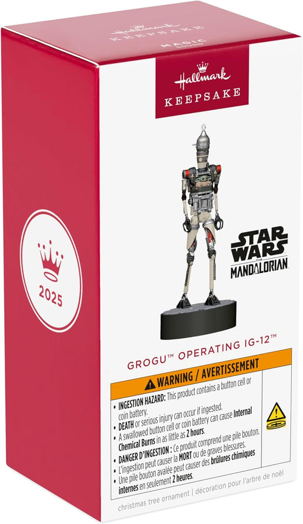 Grogu Operating Ig-12 | Star Wars | Hallmark Keepsake Christmas Ornament 2025