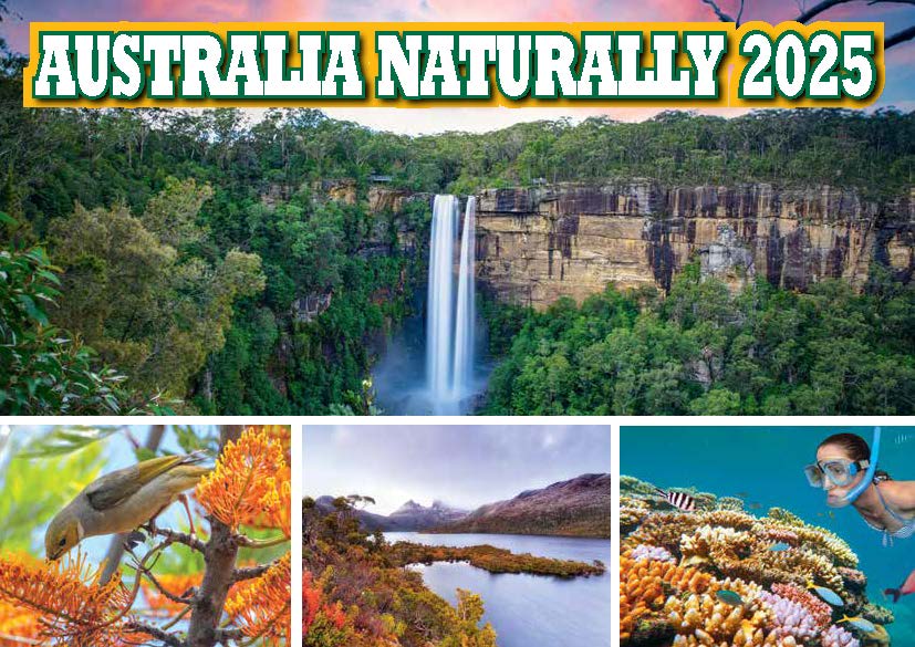 Australia Naturally 2025 A5 Calendar.