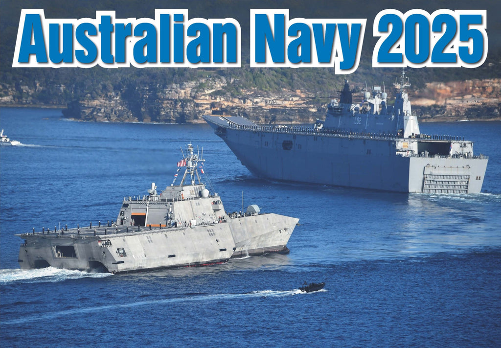 Australian Navy 2025 A4 Calendar.