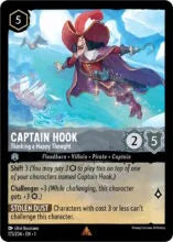 Lorcana - First Chapter - Captain Hook - Thinking A Happy Thought - 175/204 Rare