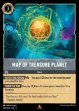 Into the Inklands - Map of Treasure Planet - 201/204 - Rare Funporium Into the Inklands - Map of Treasure Planet - 201/204 - Rare Funporium
