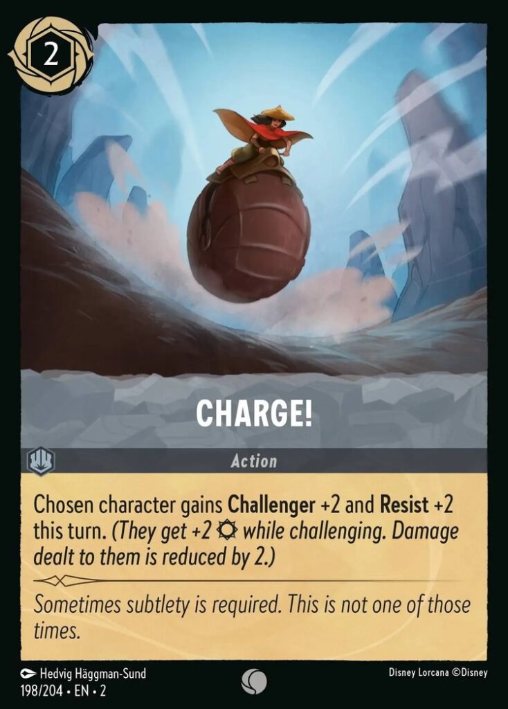 Lorcana - Floodborn - #198/204 - Charge!