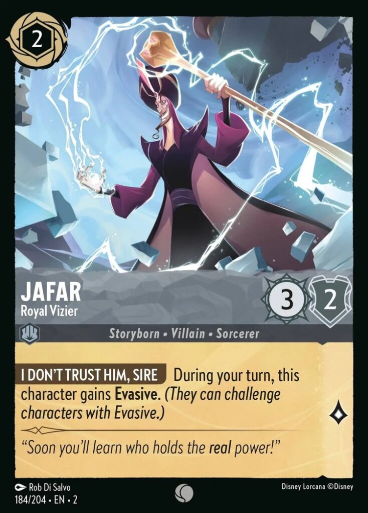 Lorcana - Floodborn - #184/204 - Jafar - Royal Vizier