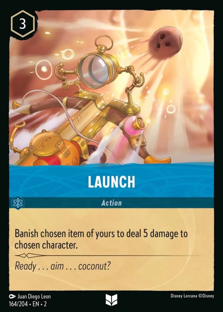 Lorcana - Floodborn - #164/204 - Launch - Uncommon Funporium Lorcana - Floodborn - #164/204 - Launch - Uncommon Funporium