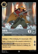 Ursula's Return - Raya - Unstoppable Force - 193/204 - Super Rare Funporium Ursula's Return - Raya - Unstoppable Force - 193/204 - Super Rare Funporium