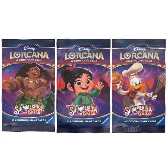 Disney Lorcana Shimmering Skies - Booster Pack (12 Cards)