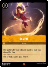 Disney Lorcana Shimmering Skies - Revive - 27/204