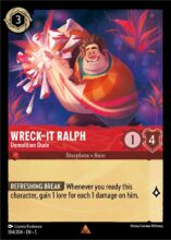 Shimmering Skies - Wreck-It Ralph - Demolition Dude - 104/204 - Rare