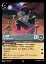 lorcana titan cards Lorcana Shimmering Skies - Yzma - Unjustly Treated - 184/204