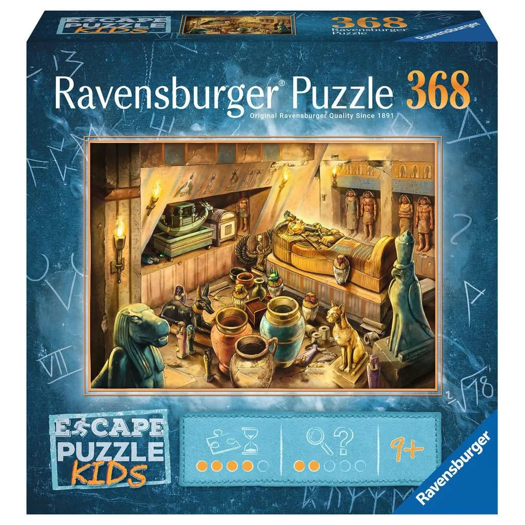368 Pieces - Kids Escape - Terror in the Tomb - Ravensburger Jigsaw Puzzle