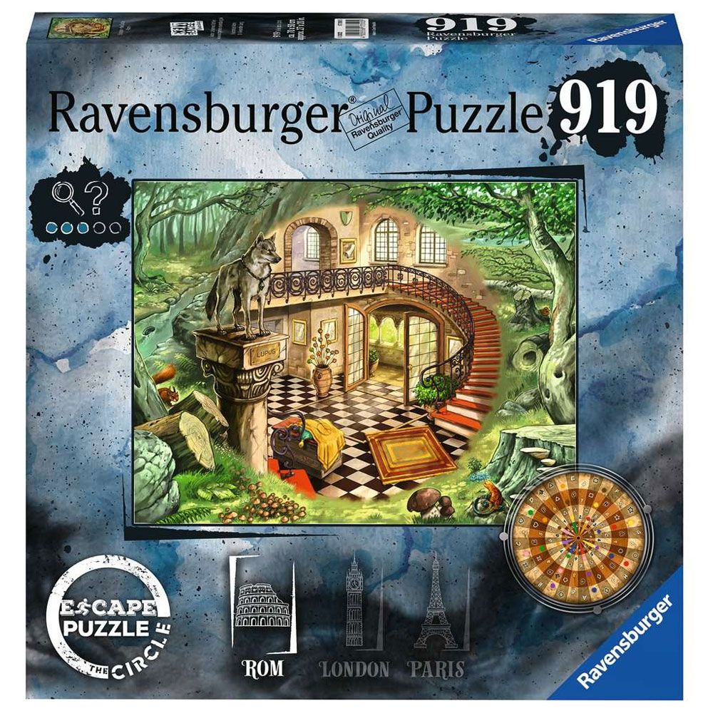 919 Piece - The Circle : Rome - Escape Puzzle - Ravensburger