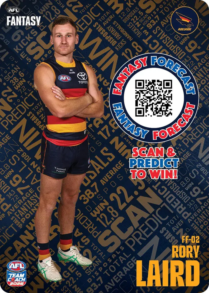 Teamcoach 2026 Fantasy Forecast #FF02 - Rory Laird - Adelaide Crows