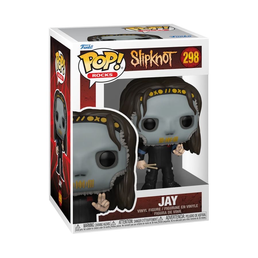 Funko Pop! Vinyl figure of Slipknot member Jay.