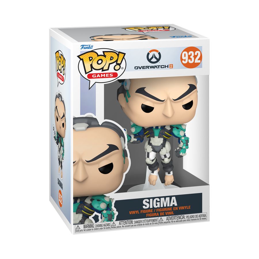 Overwatch 2 - Sigma - #932 - Pop! Vinyl