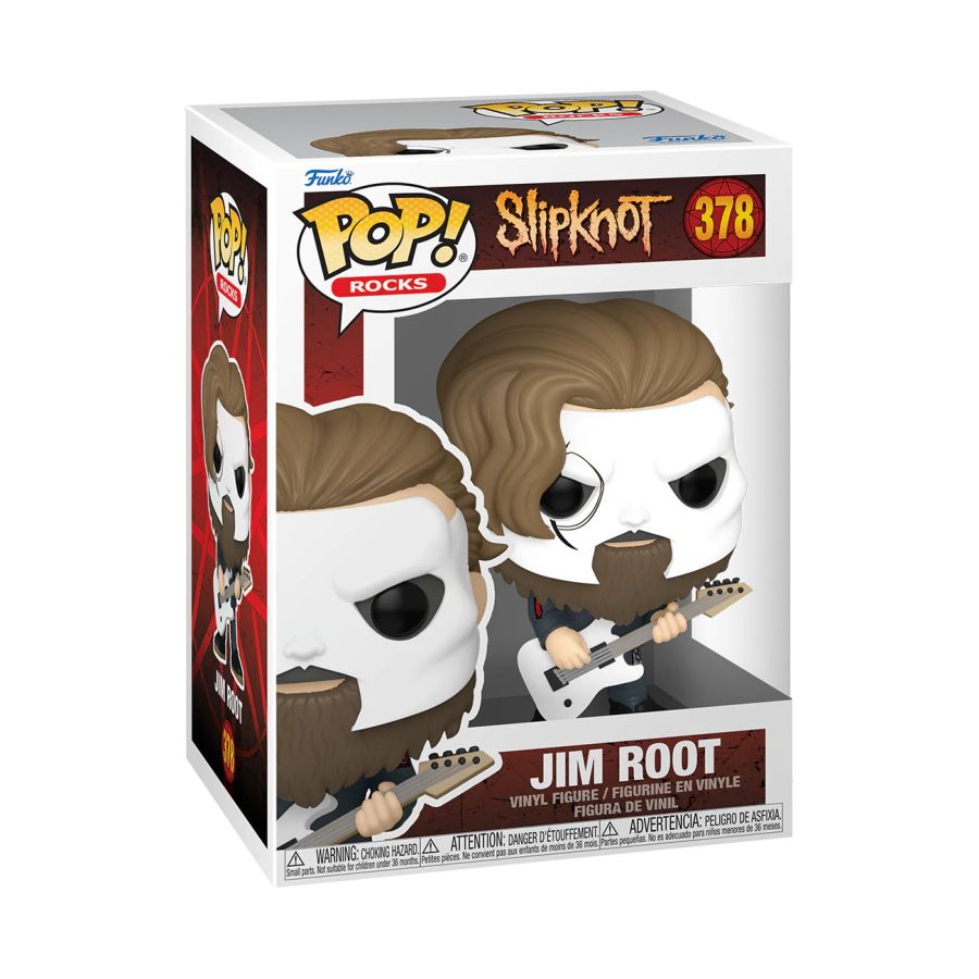 Funko Pop! Vinyl figure of Slipknot member Jim Root.