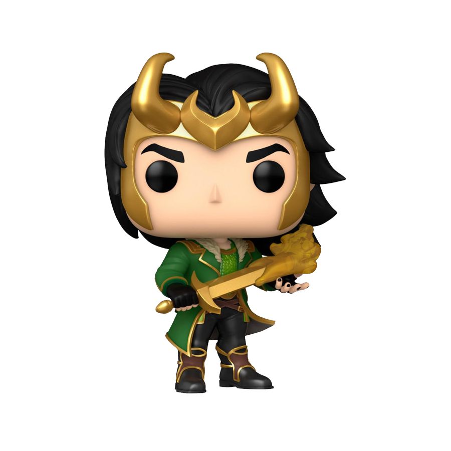 Funko Pop! Vinyl figure of Marvel Comics character Loki, Agent of Asgard. Get it at the Funporium.