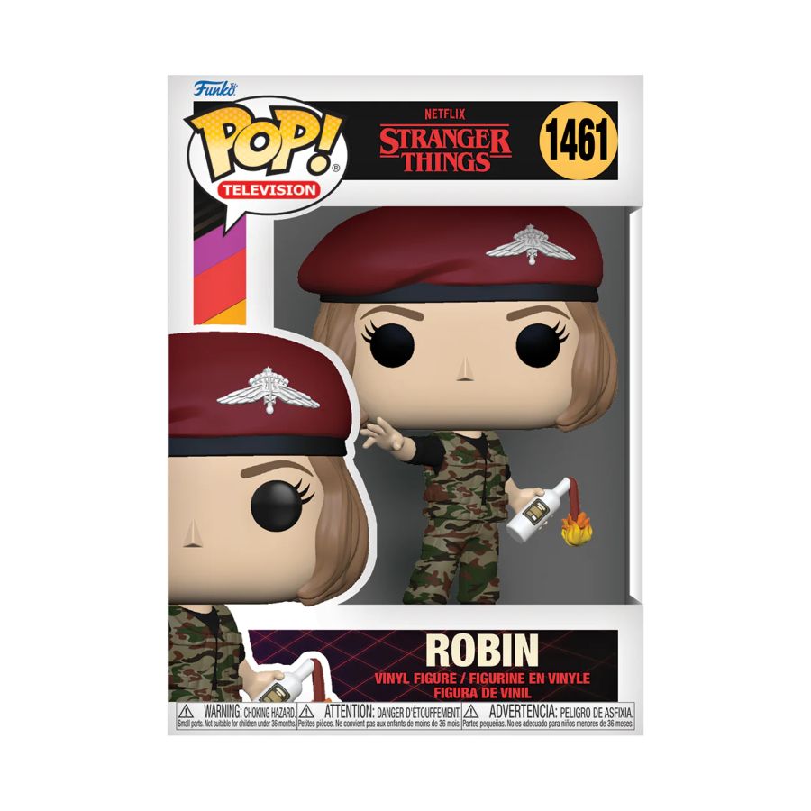 Stranger Things - Hunter Robin W/Molotov - #1461 - Pop! Vinyl