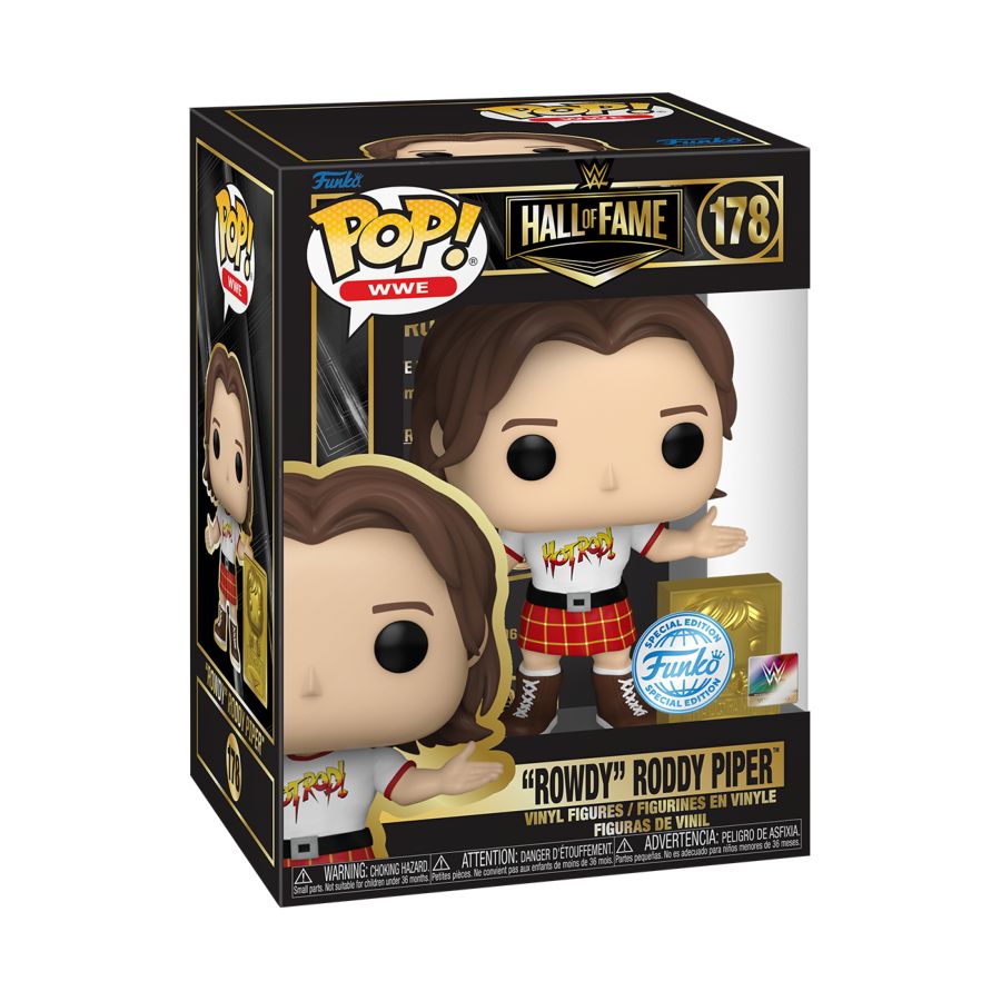 WWE Hall of Fame | Rowdy Roddy Piper | #178 | Pop! Vinyl