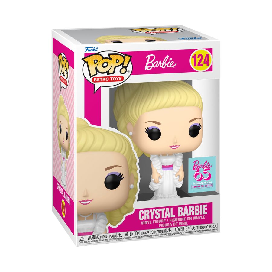 Funko Pop! Vinyl figure of Crystal Barbie.