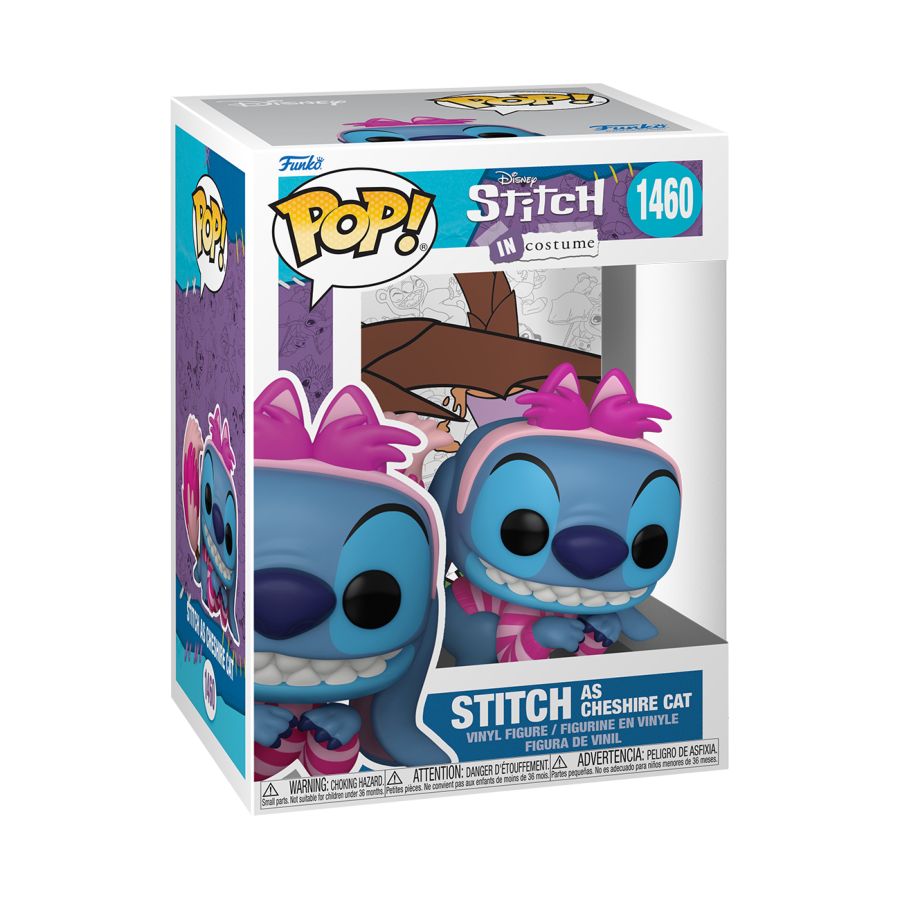Funko Pop! Vinyl figure of Disney's Stitch as Cheshire Cat (Costume).