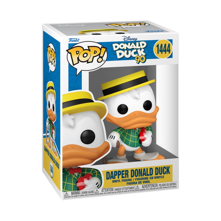Funko Pop! Vinyl figure of Disney's Dapper Donald Duck.
