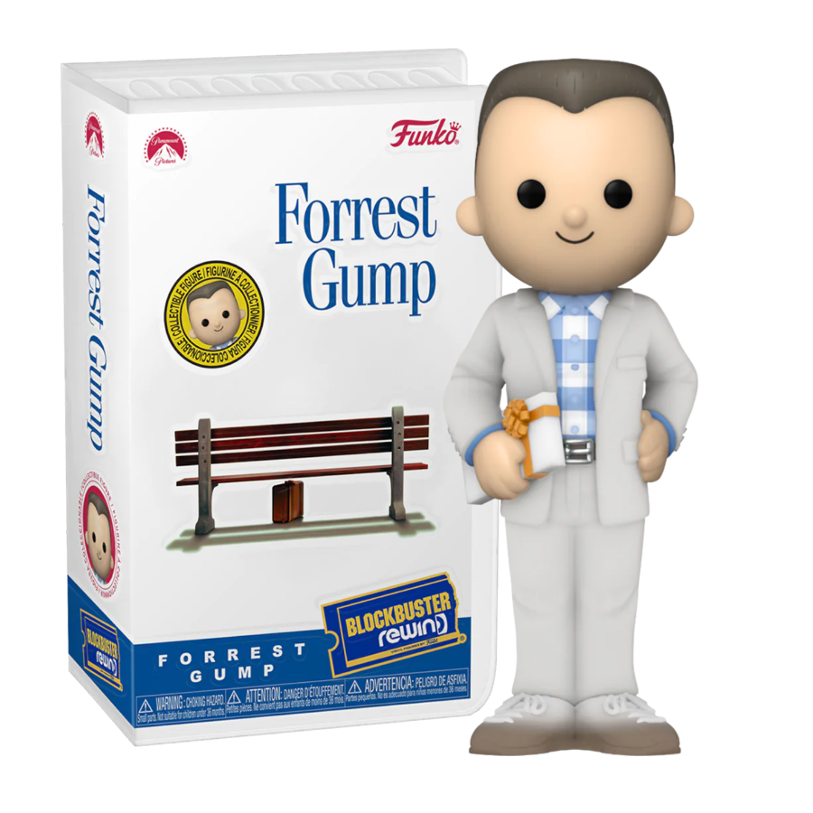 Funko VHS Rewind Figure of Forrest Gump.