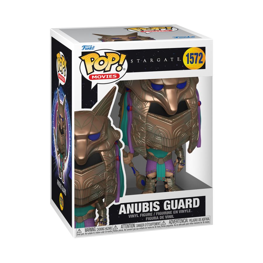 Funko Pop! Vinyl figure of Stargate character Anubis Guard.