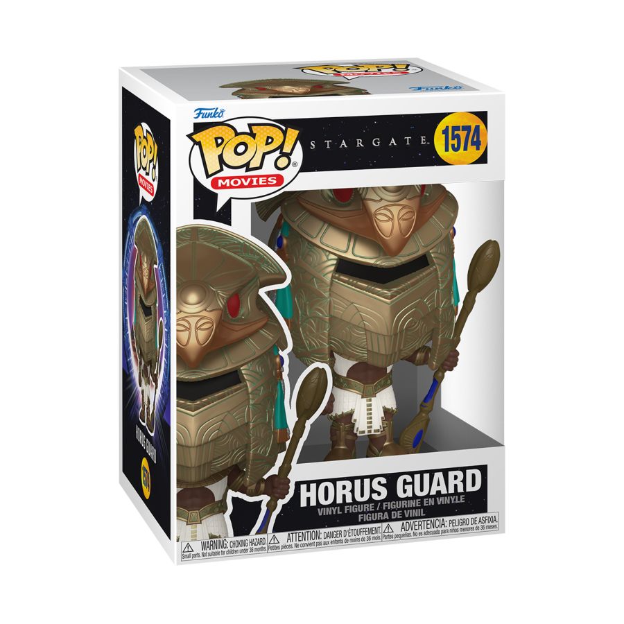 Funko Pop! Vinyl figure of Stargate character Horus Guard.