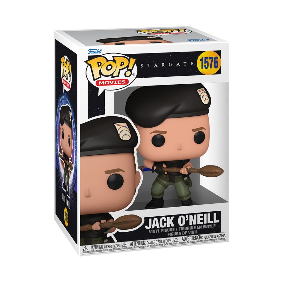 Funko Pop! Vinyl figure of Stargate character Jack O'Neill.