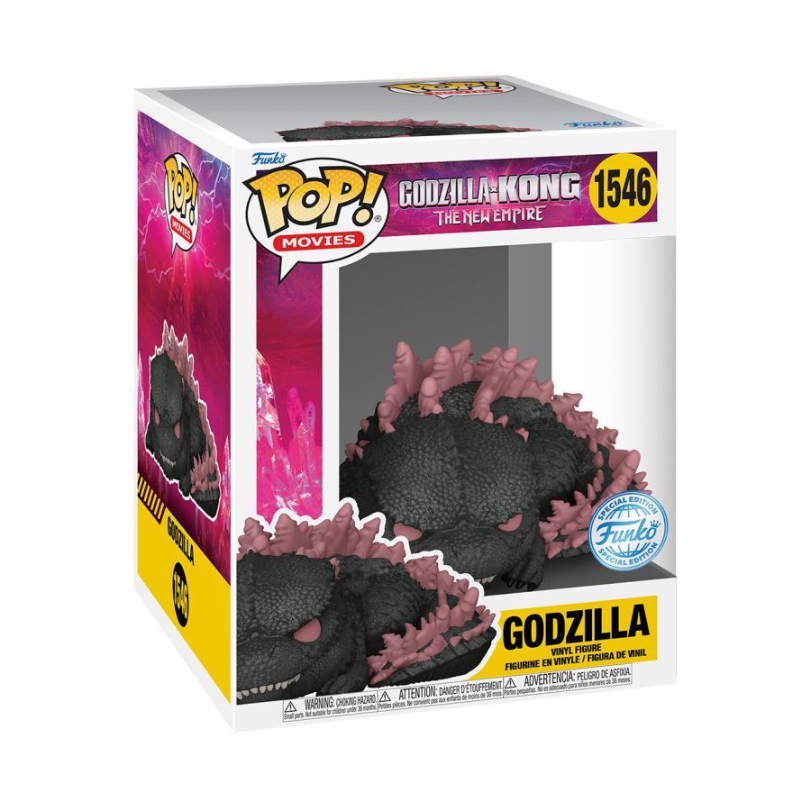 Funko Pop! Vinyl figure of Godzilla Sleeping from the new movie Godzilla vs Kong 2.