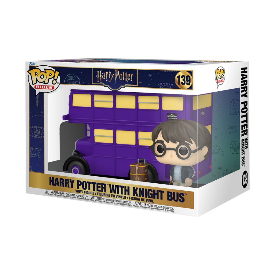 Harry Potter W/Knight Bus | Ride | #139 | Funko Pop! Vinyl