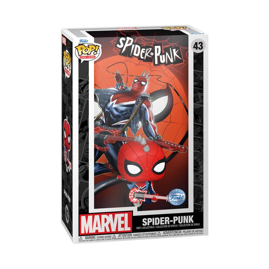 Funko Pop! Comic Cover of Marvel's Spider-Punk.