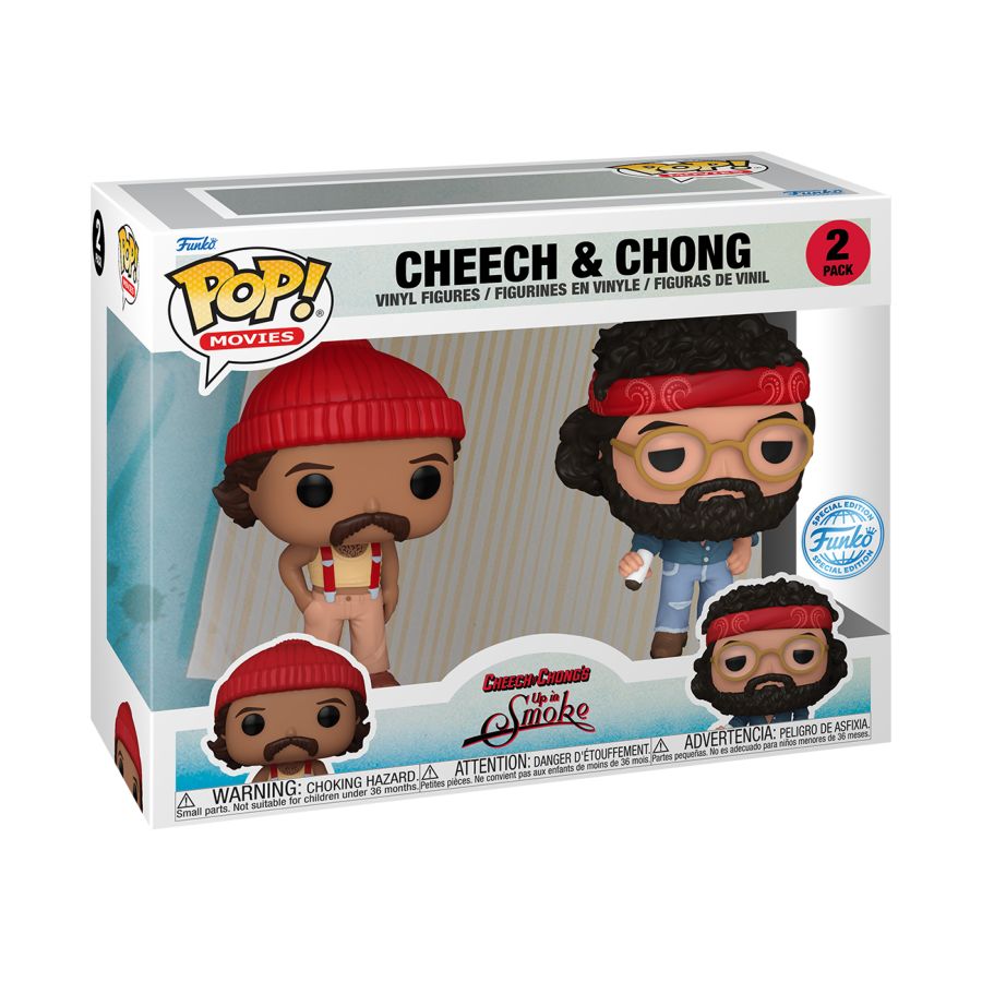 Funko Pop! Vinyl 2 pack of Cheech & Chong Up in Smoke.