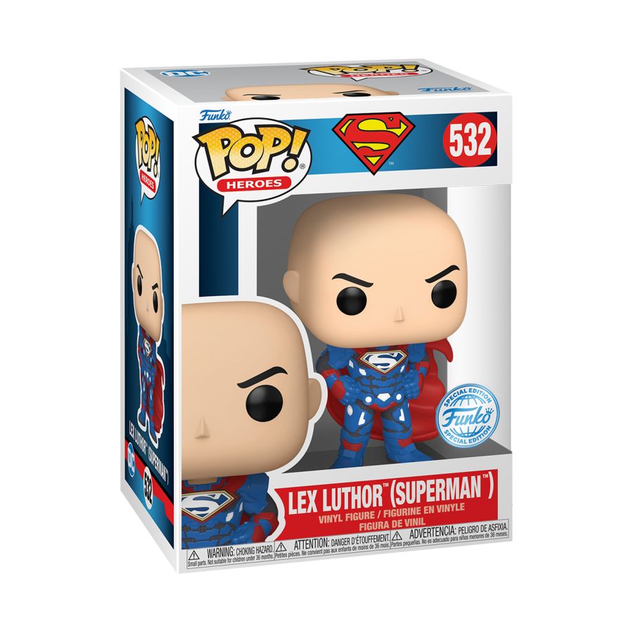 DC Comics - Lex Luthor as Superman - #532 - Pop! Vinyl