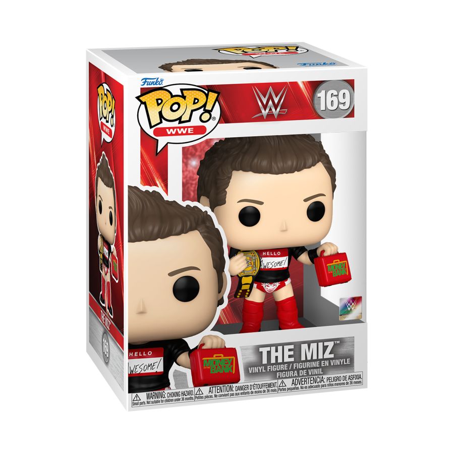 Funko Pop! Vinyl figure of WWE Superstar the Miz.