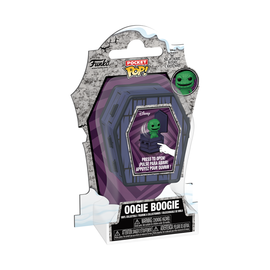 Nightmare before Christmas | Oogie Boogie Coffin Popper | Pop! Pocket Coffin Poppers