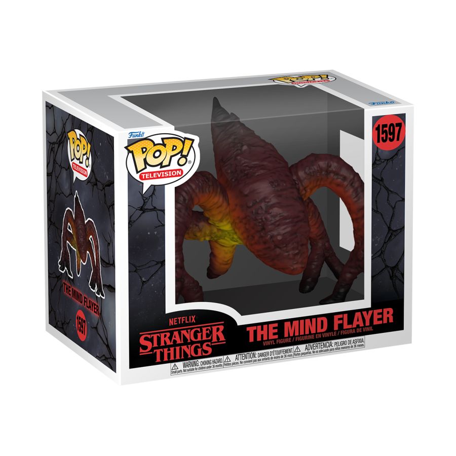 Funko Pop! Vinyl figure of Stranger Things character The Mind Flayer 6 inch.