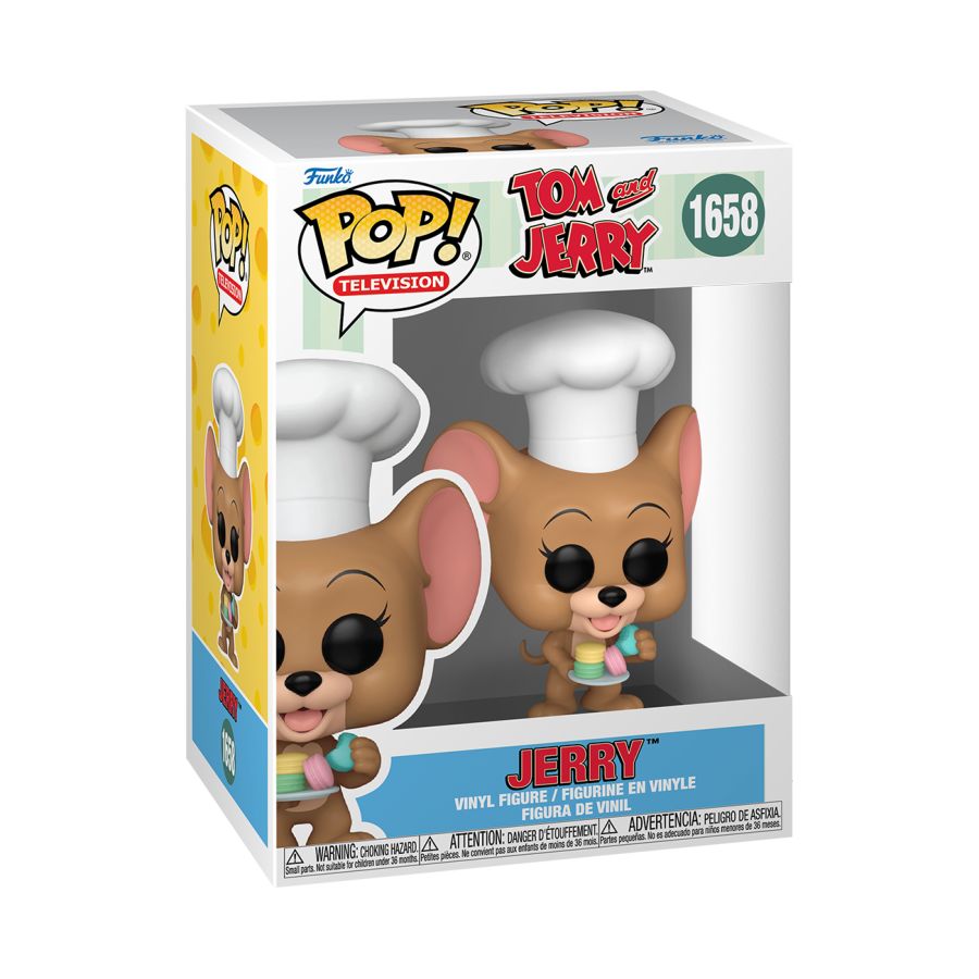 Funko Pop! Vinyl figure of Tom & Jerry character Jerry as a Chef.