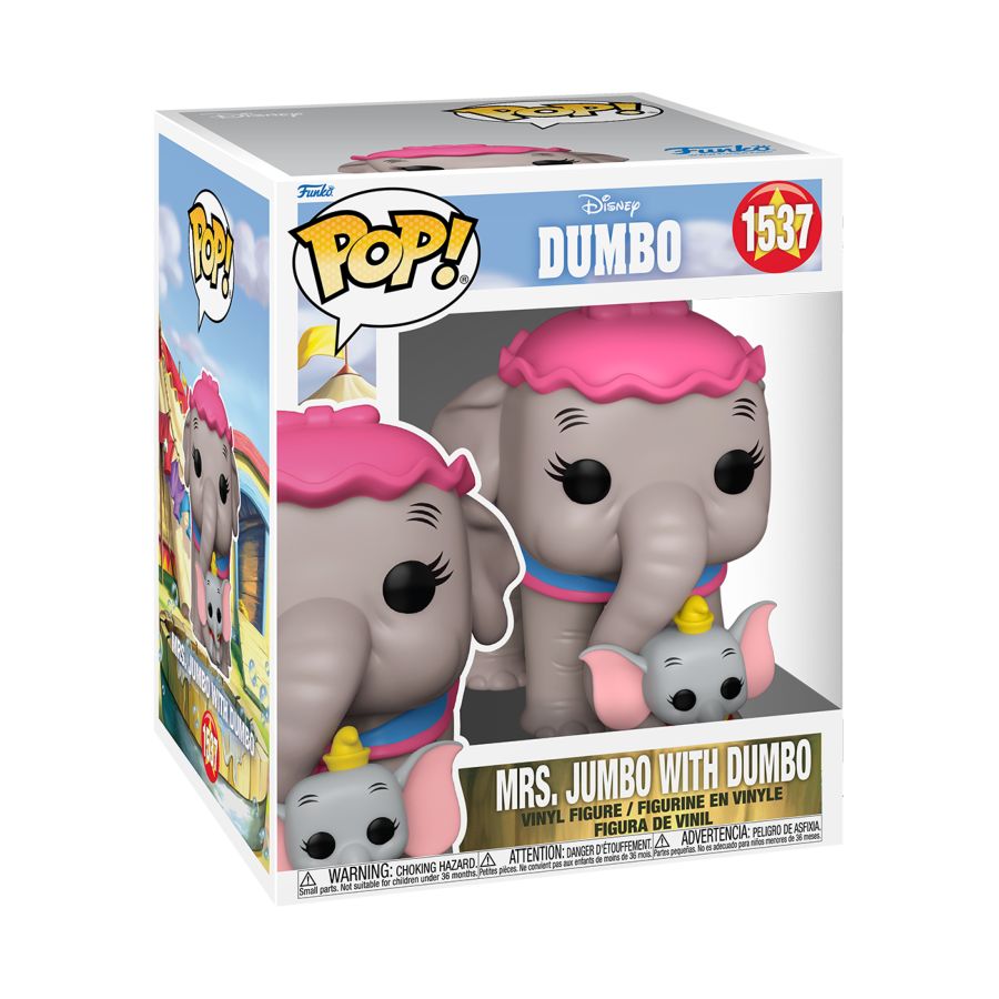 Dumbo - Mrs Jumbo with Dumbo - 6 Inch - #1537 - Pop! Vinyl