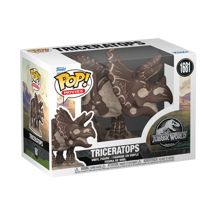 Jurassic Park - Triceratops Fossil - #1681 - Pop! Vinyl