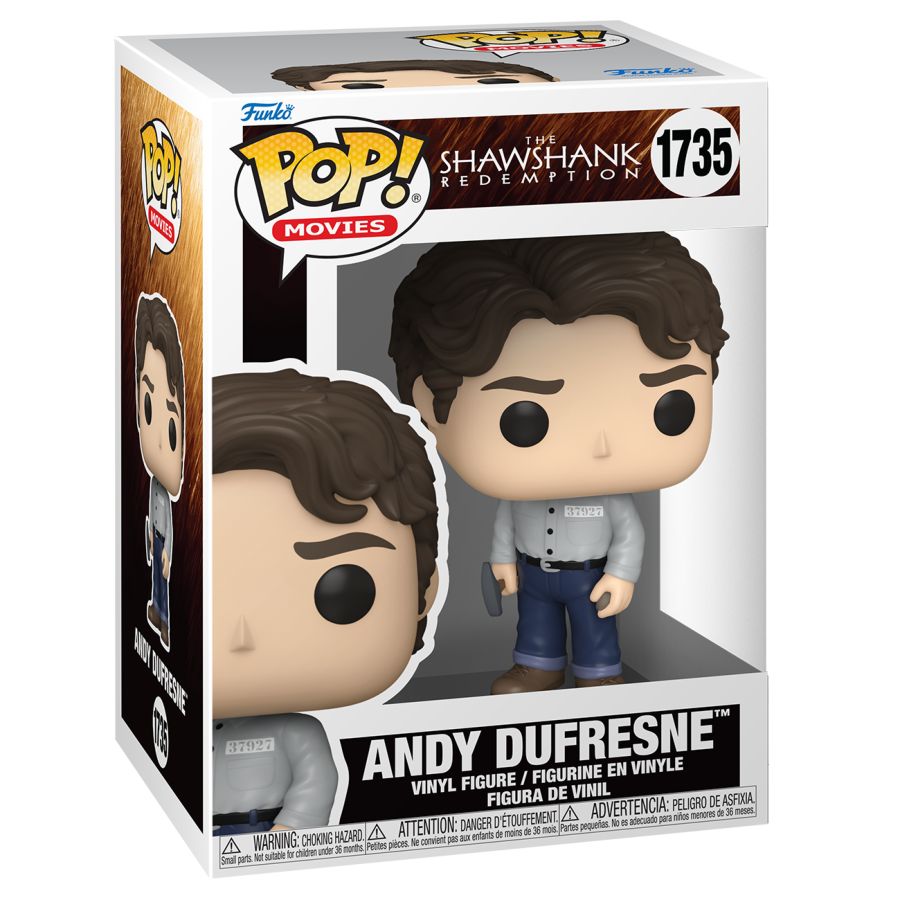 Shawshank Redemption - Andy Dufresne - #1735 - Pop! Vinyl