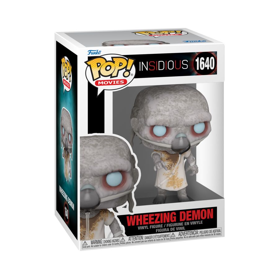 Funko Pop! Vinyl figure of Insidious character Wheezing Demon.