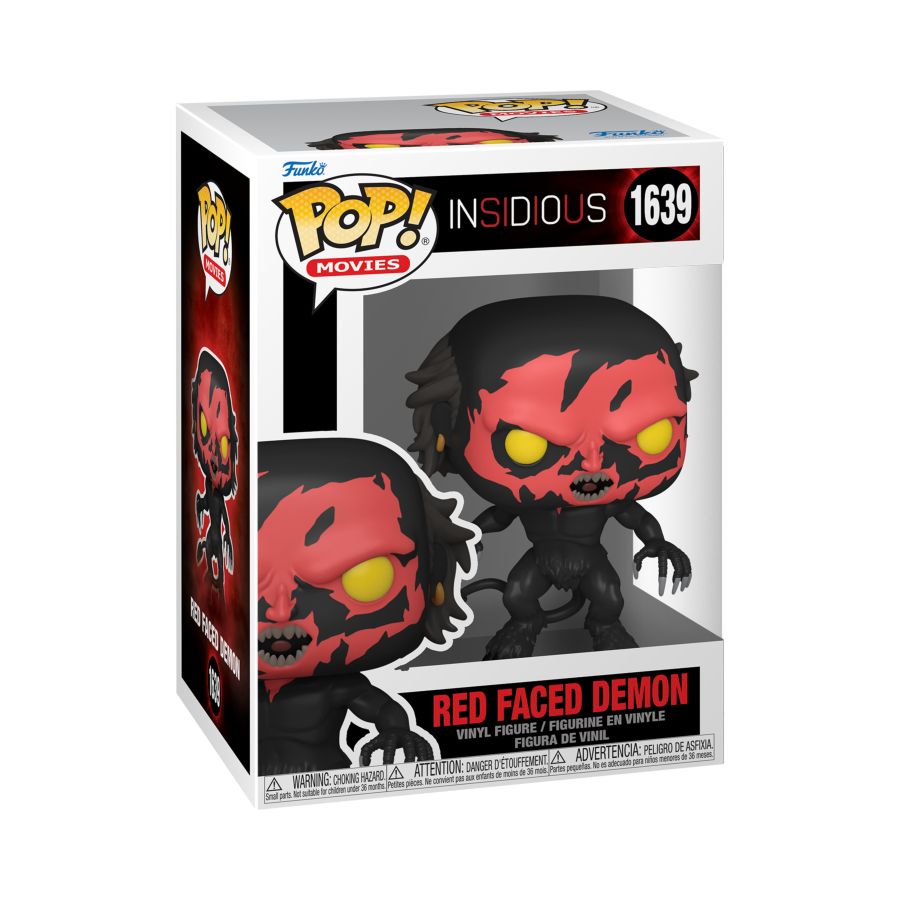 Funko Pop! Vinyl figure of Insidious character Red Faced Demon.