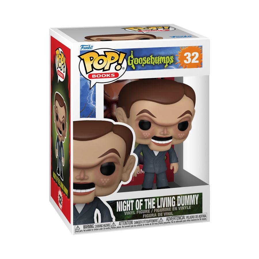 Funko Pop! Vinyl figure of Goosebumps character Night of the Living Dummy.