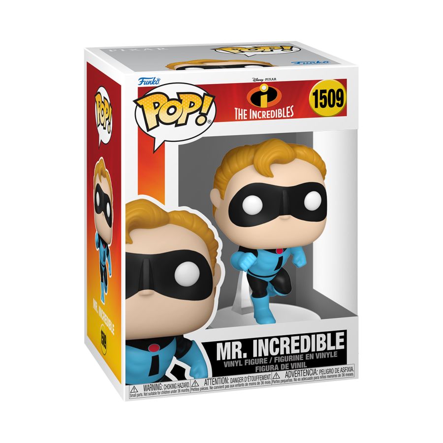 Funko Pop! Vinyl figure of Incredibles character mr Incredible.