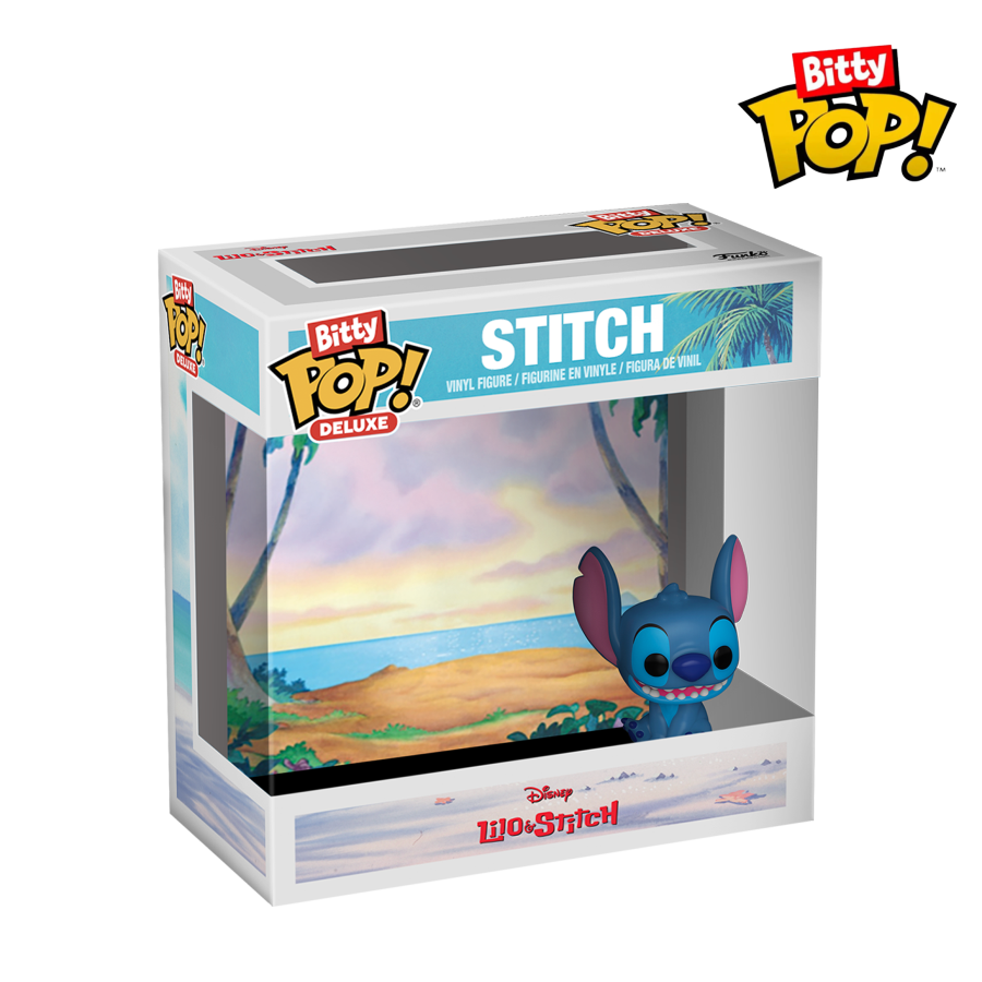 Funko Bitty Deluxe Pop! Vinyl figure of Disney's Stitch (Beach).