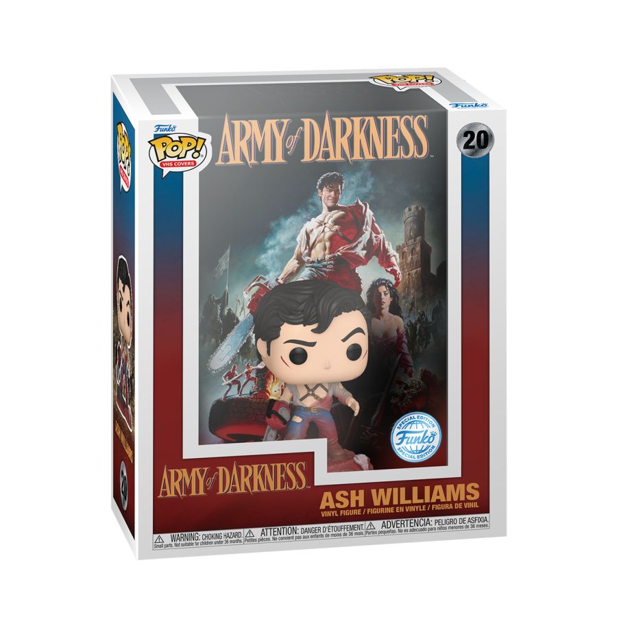 Evil Dead Army of Darkness Ash Williams DVD Cover #20 Pop