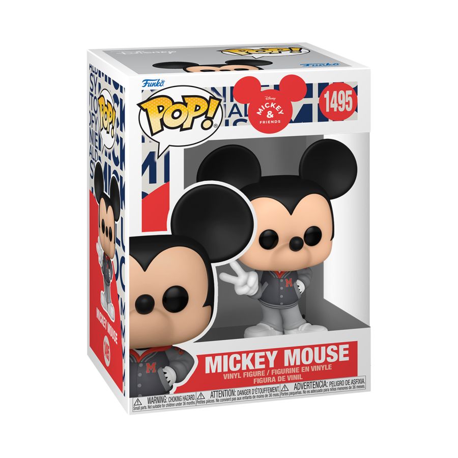 Funko Pop! Vinyl figure of Mickey Mouse.