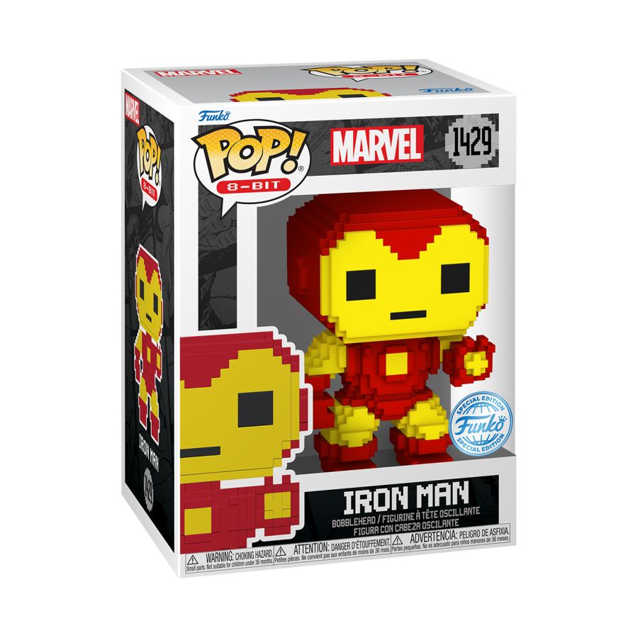 Marvel 8-Bit - Iron Man - #1429 - Pop! Vinyl