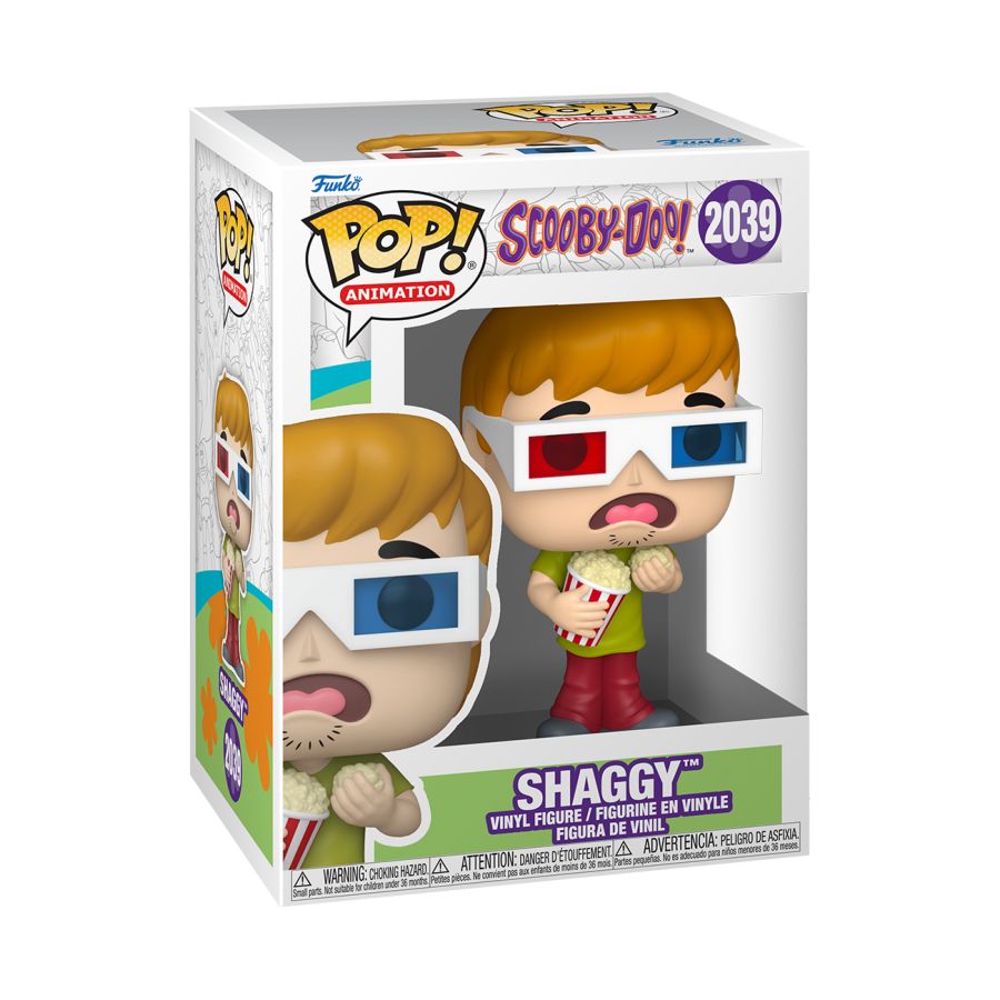 Scooby Doo | Shaggy W/3D Glasses | #2039 | Funko Pop! Vinyl